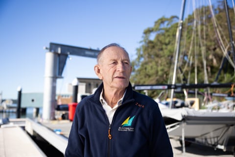 Victor Kovalenko pictured at Middle Harbour Yacht Club in Sydney. 