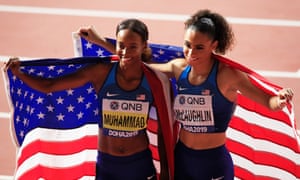 Sydney McLaughlin and Dalilah Muhammad