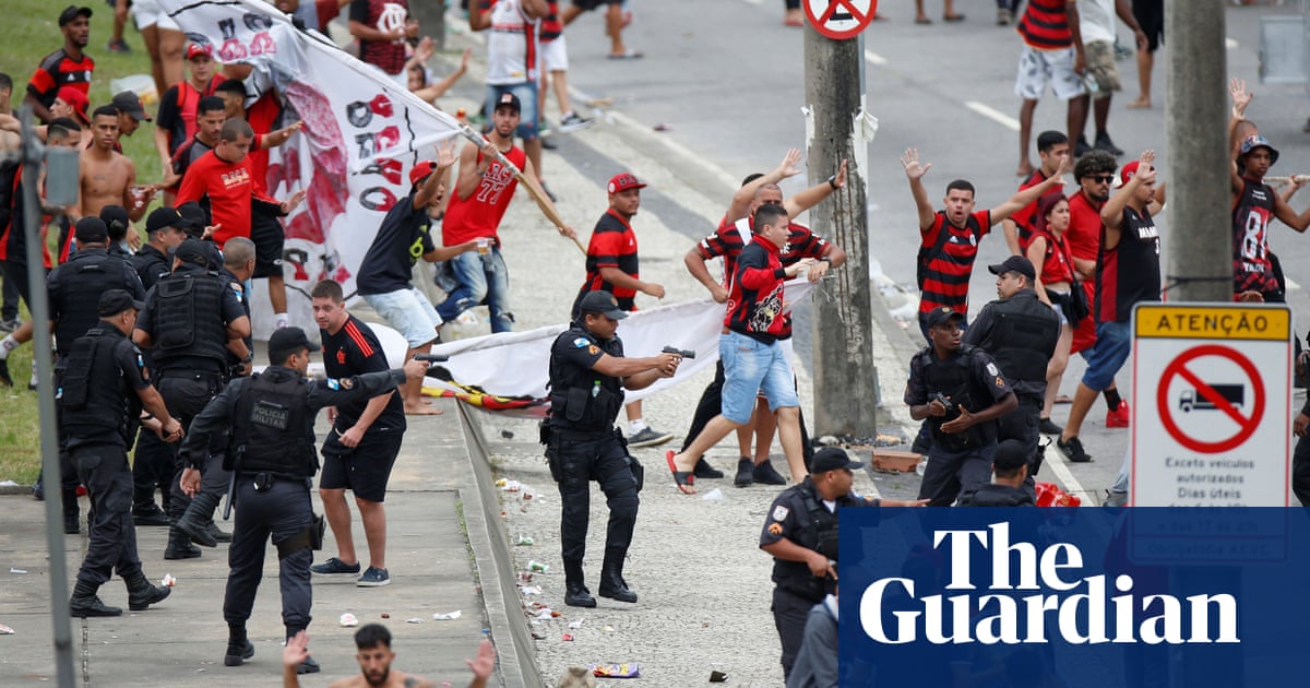 Flamengo’s Copa Libertadores celebrations marred by clashes