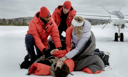 Kheon Clarke, Thomas Elms, Monica Dottor and David Reale in SkyMed.