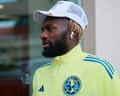 Allan Saint-Maximin arrives before Club America's match against Pachuca in January
Club America's Allan Saint-Maximin arrives before the match REUTERS/Eloisa Sanchez