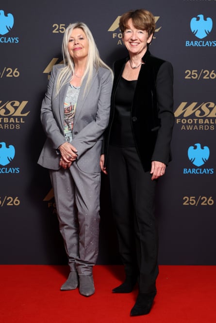Dawn Airey with her partner, Jacquie Lawrence