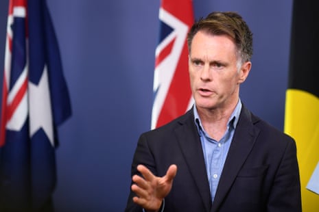 Premier Chris Minns speaks at a press conference this afternoon