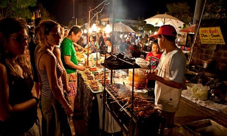 Night food market, Chiang Mai