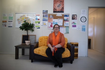 Keren Barker manages the domestic violence program at Birrang, an Aboriginal community service provider