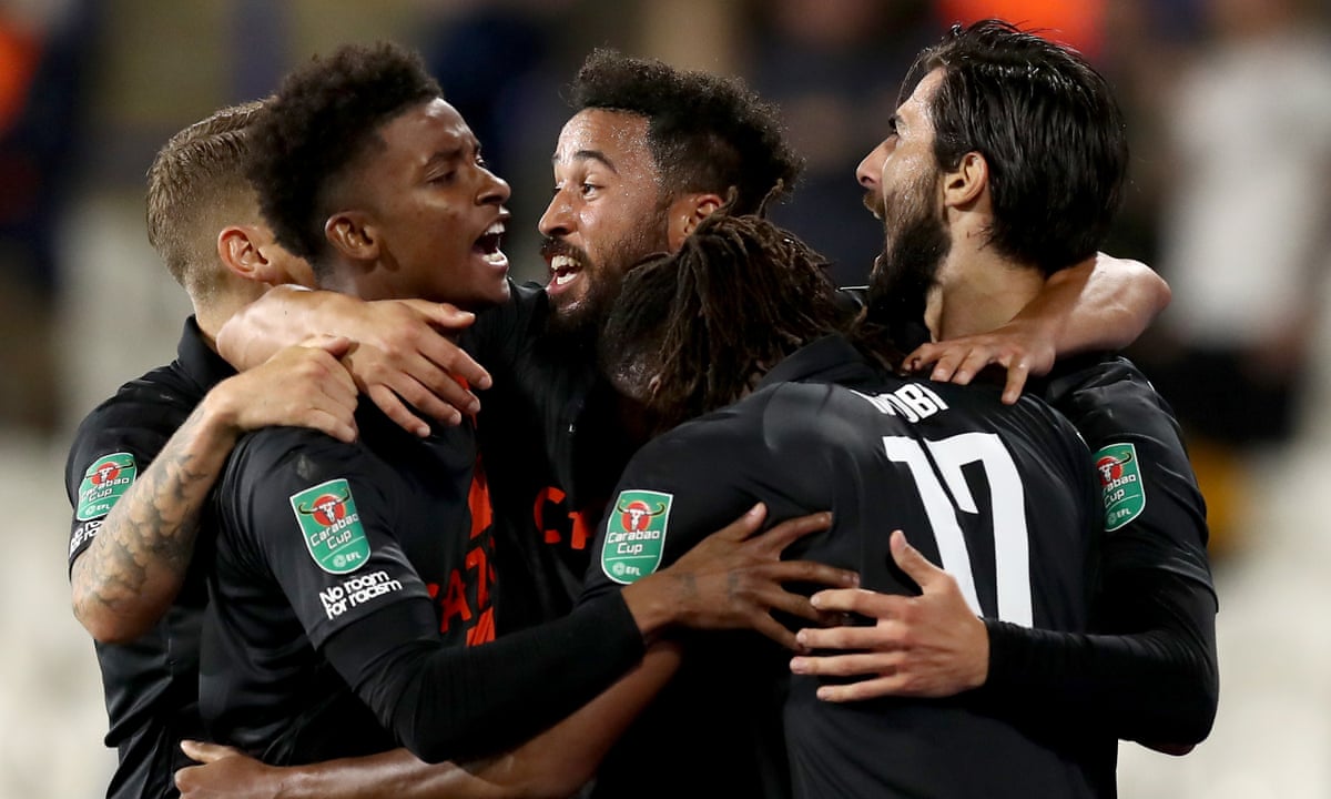 Huddersfield v everton carabao cup