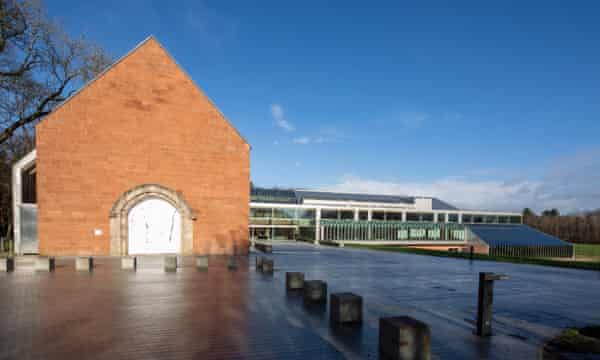 the Burrell Collection’s original entrance, pictured in 2016.