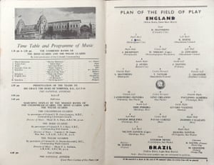 The matchday programme.