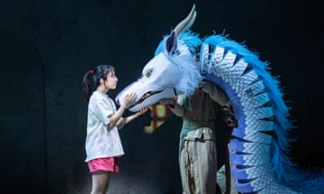 Homeric quest … Mone Kamishiraishi as Chihiro in Spirited Away at the Coliseum, London.