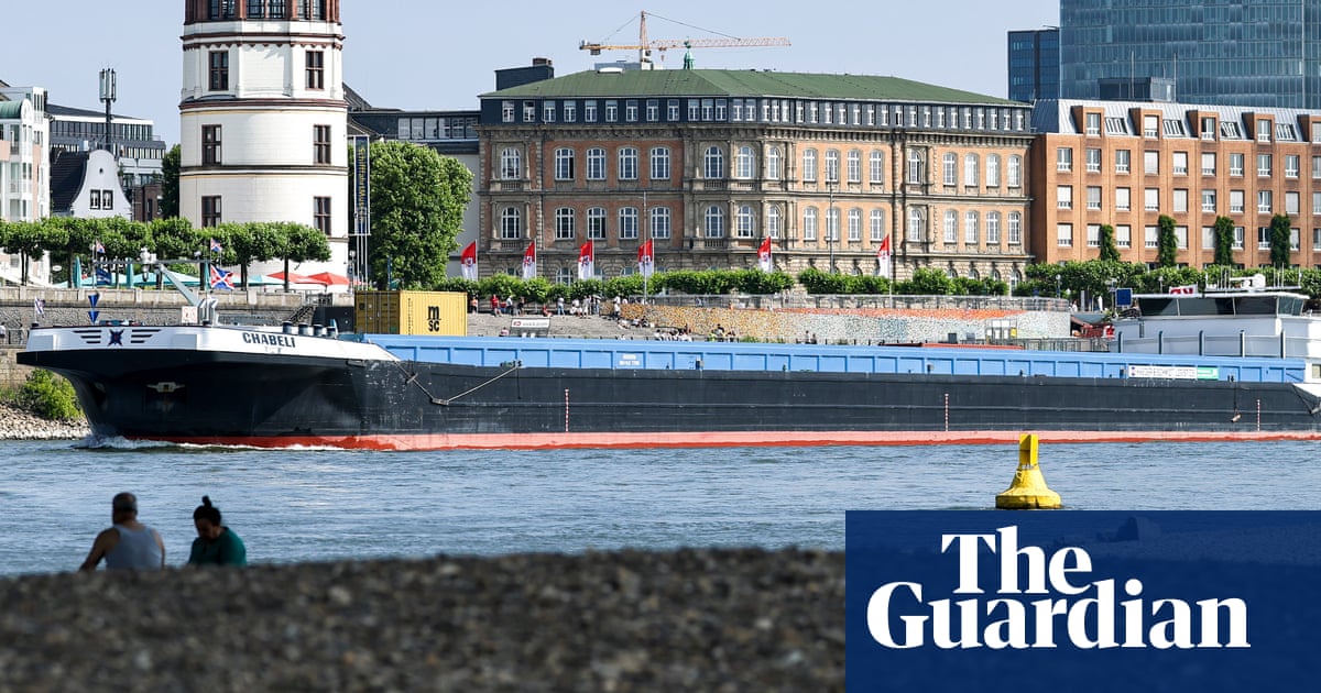 Low water levels push up shipping costs on Europe's rivers amid heatwave