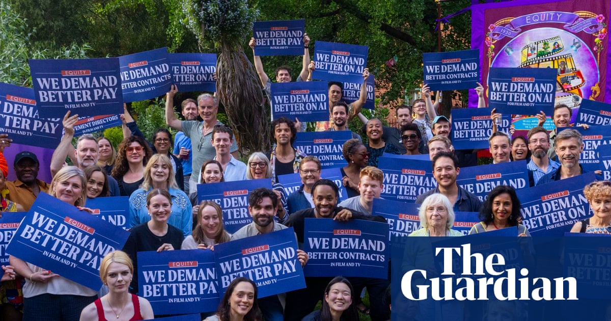 UK actors vote to refuse to be digitally scanned in pushback against AI