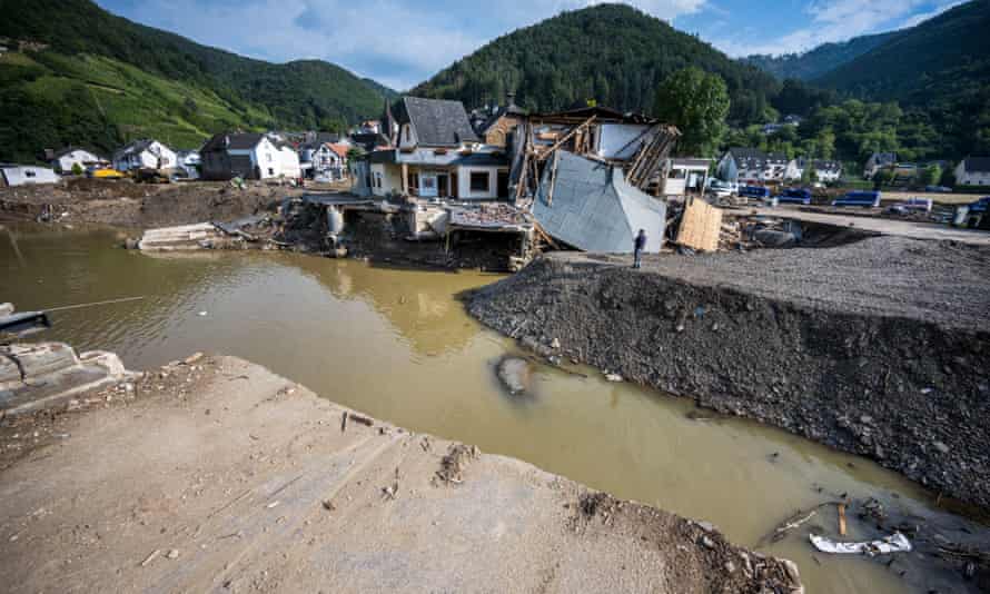 Rech, im Ahrtal, am Mittwoch.