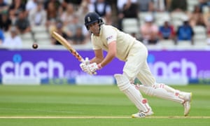 Dom Sibley in action.