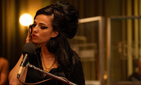 ‘She was a 100% bona fide musician’: Amy, played by Marisa Abel, hits the studio