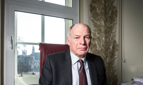 Lord Neuberger in an office