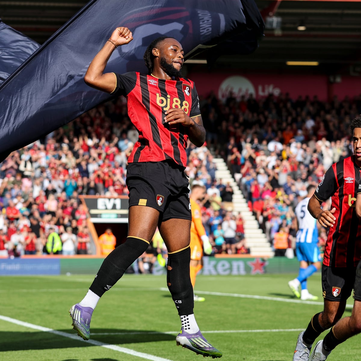 Bournemouth's Antoine Semenyo spot-on to see off Brighton revival | Premier League | The Guardian
