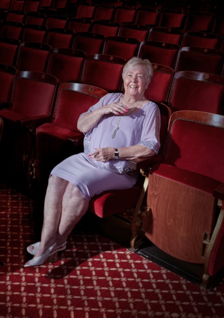 Vicki Goodwin sitting in theatre stalls