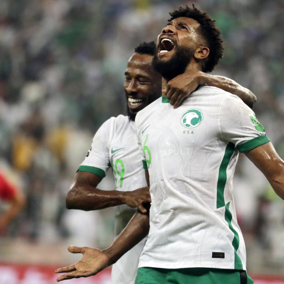 Why are soccer players going to Saudi Arabia?