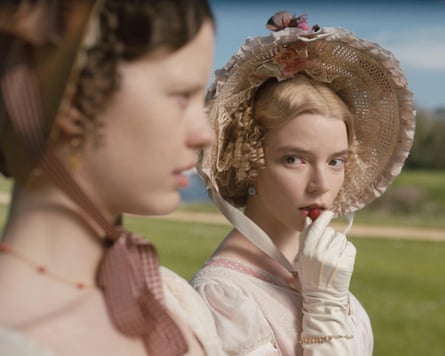 Mia Goth Anya Taylor-Joy in Emma.