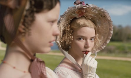 Mia Goth and Anya Taylor-Joy in the 2020 film adaptation of Emma.