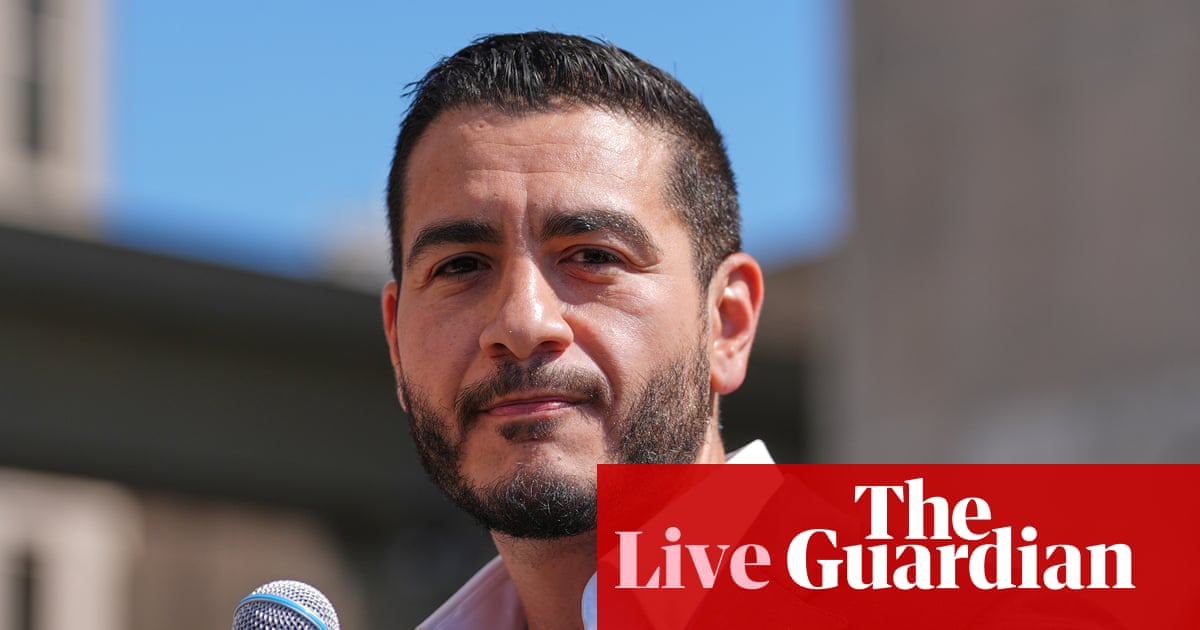 'We took on the machine': El-Sayed celebrates triumph over outside spending after winning Democratic nomination in Michigan Senate race – live