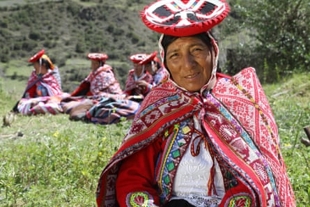 Genara Cárdenas, a farmer in Ccachin, Cusco.
