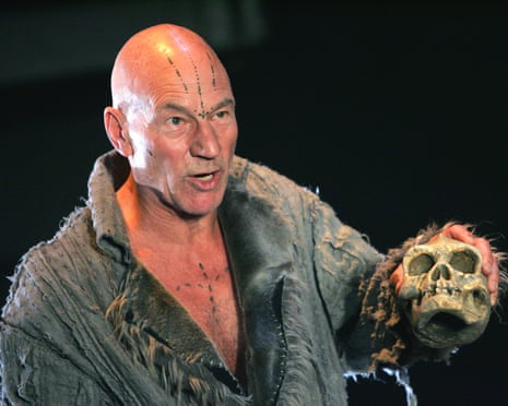 As Prospero in The Tempest at the Novello theatre, London, in 2007