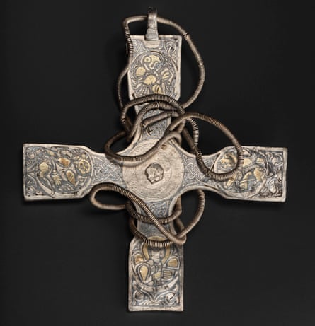 A millennium’s worth of dirt has been removed from the Anglo-Saxon cross buried in the 9th century.