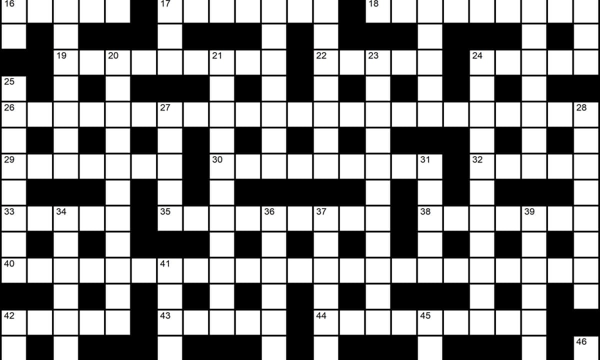 Daily mail saturday giant crossword printable