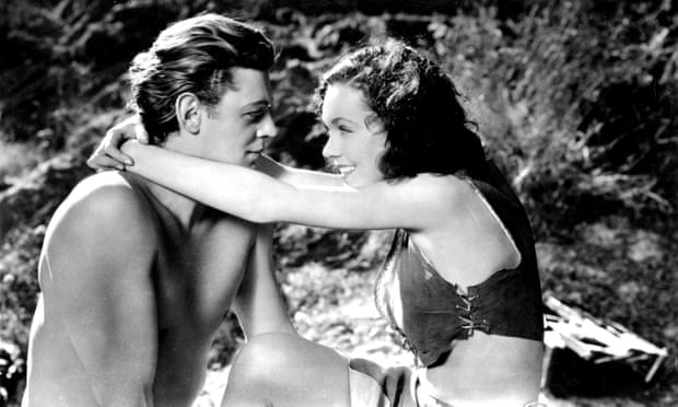 Johnny Weissmuller and Maureen O’Sullivan in Tarzan and His Mate (1934)