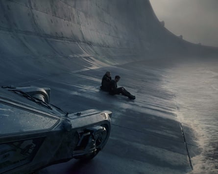 Harrison Ford and Ryan Gosling in Blade Runner 2049.