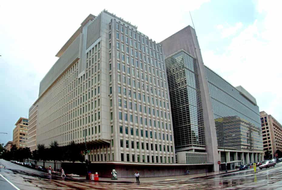 The World Bank headquarters in Washington.