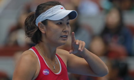 Peng Shuai is a former world No 1 in doubles