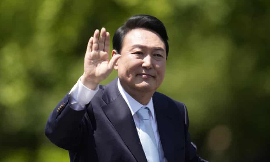 South Korea's president Yoon Suk Yeol South Korea's president Yoon Suk Yeol