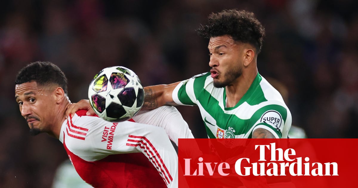 Arsenal v Sporting: Champions League quarter-final, second leg – live