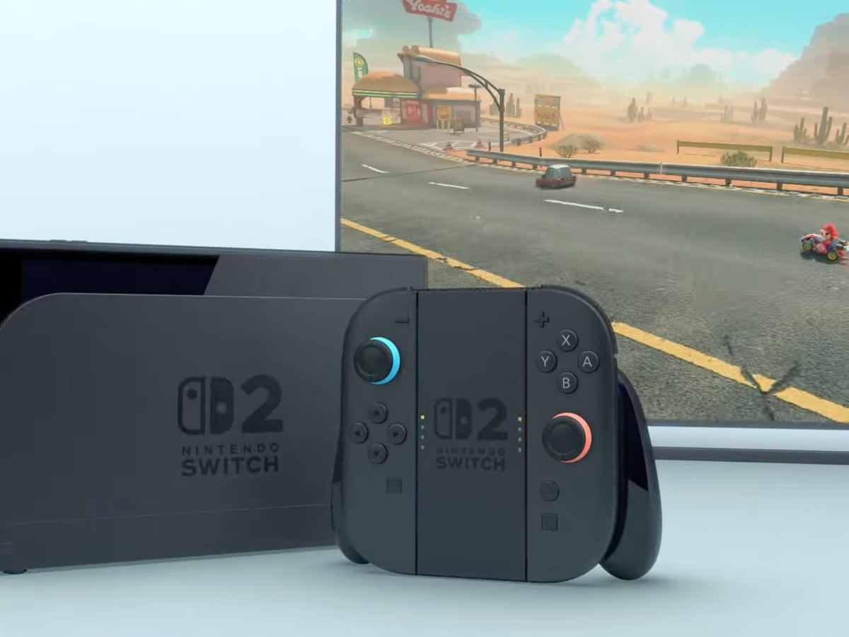 Nintendo reveals Switch 2 console due to launch on 5 June | Games | The Guardian