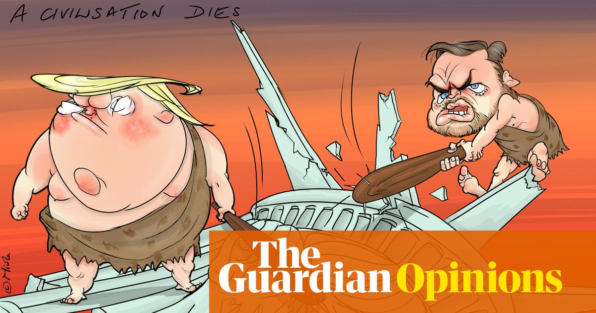 Nicola Jennings on Donald Trump, JD Vance and civilisational decline – cartoon