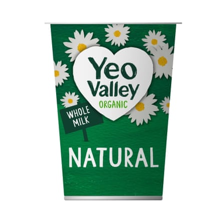 Yeo Valley Organic Natural Live Smooth & Creamy yoghurt 450g