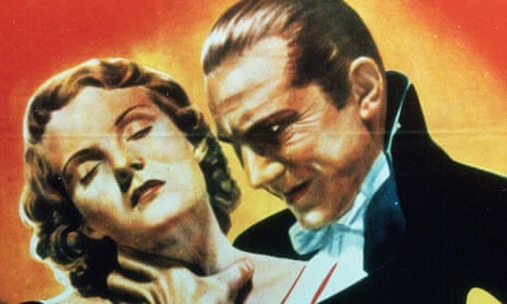 A poster for the 1931 film of Dracula starring Bela Lugosi