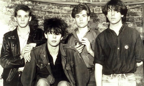 from left, Pete De Freitas, Ian McCulloch, Les Pattinson and Will Sergeant.