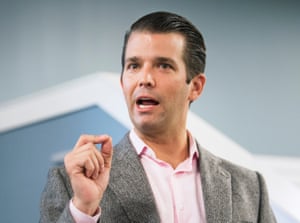 Fatherly advice … Donald Trump Jr