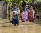 ‘We feared we’d all be drowned’: the Indian floods that killed more than 100 and left thousands homeless