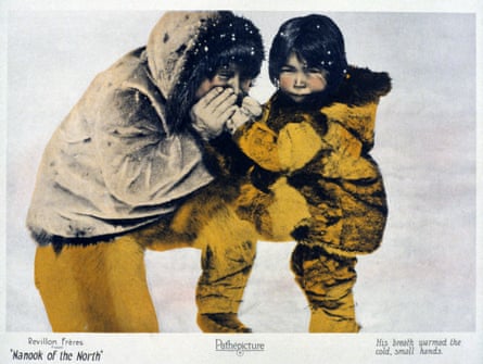 Still from the 1922 film Nanook of the North.