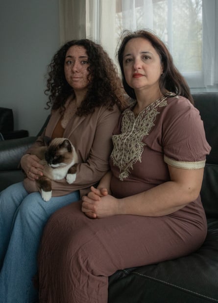 Nihal with her mother