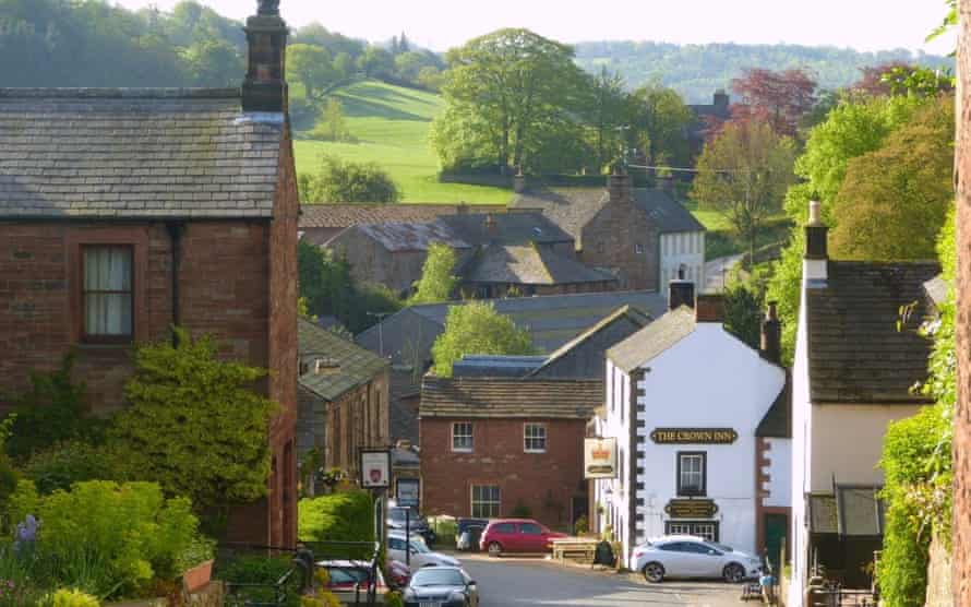 Kirkoswald Village houses.