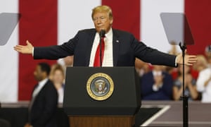 Donald Trump speaks on 27 June 2018, in Fargo, North Dakota. 4115.jpg?w=300&q=55&auto=format&usm=12&f
