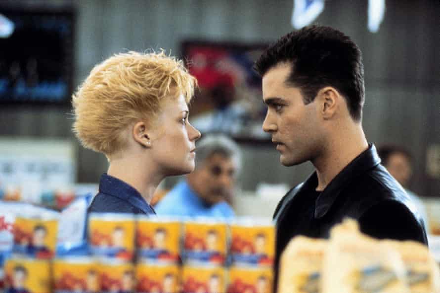 With Melanie Griffith in Something Wild.