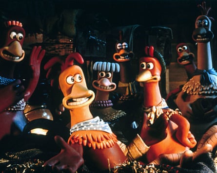 Rocky and Ginger in Chicken Run