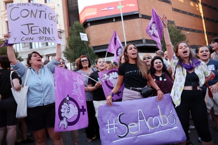 A ‘Se Acabó’ protest in Spain