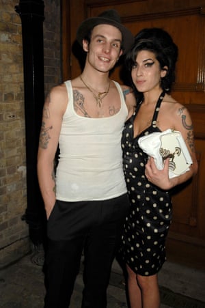 Blake Fielder-Civil and Amy Winehouse.